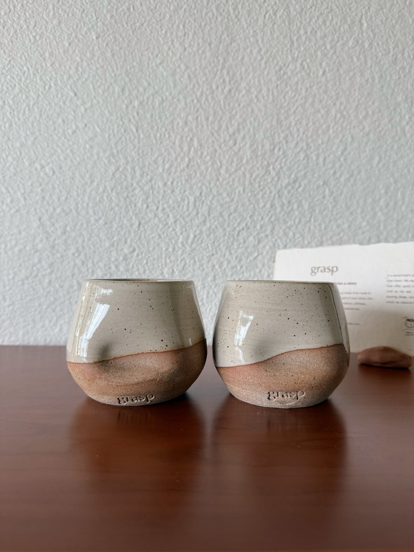 Ivory Grasp Cup