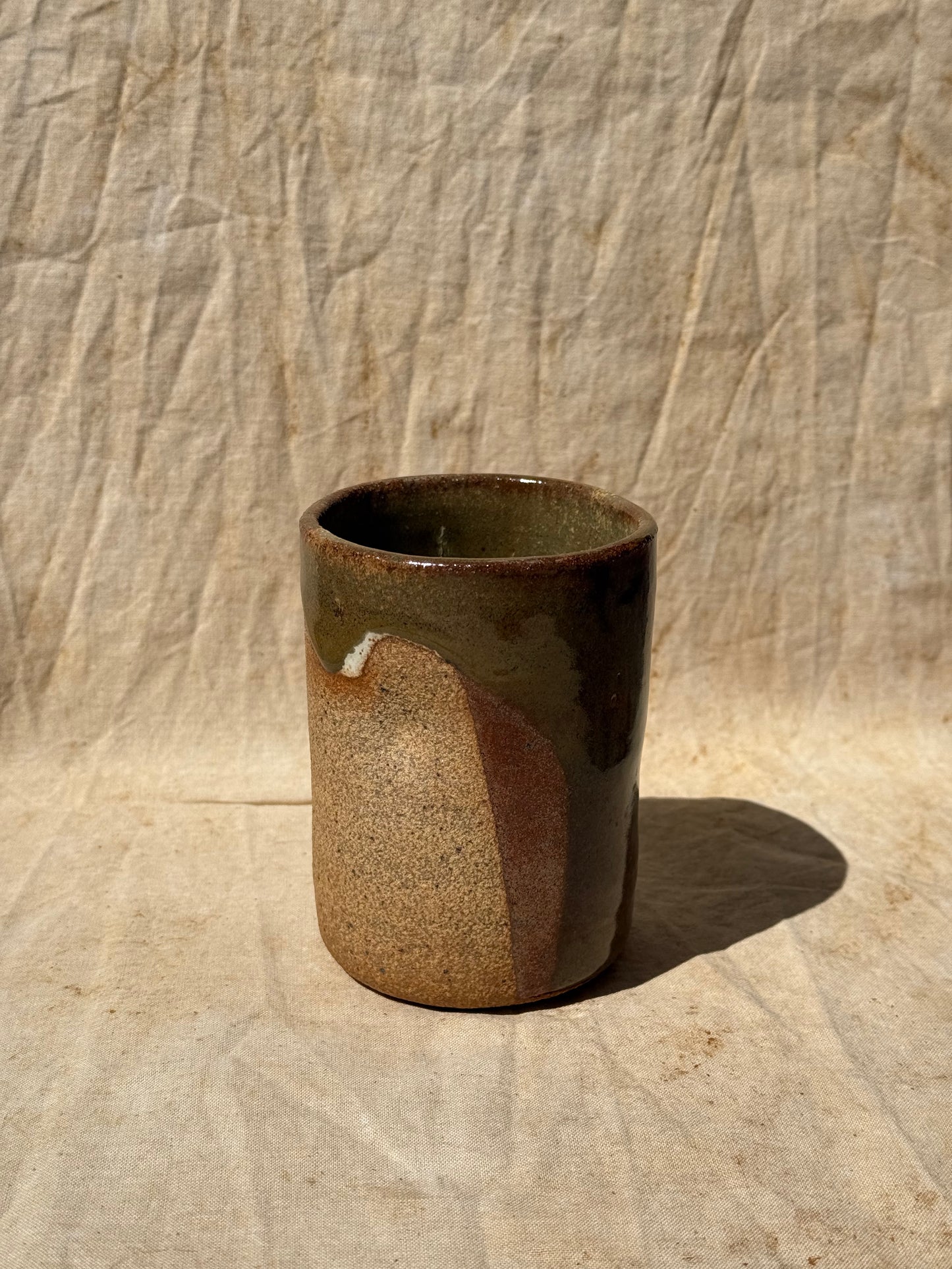 Khaki Long Cup