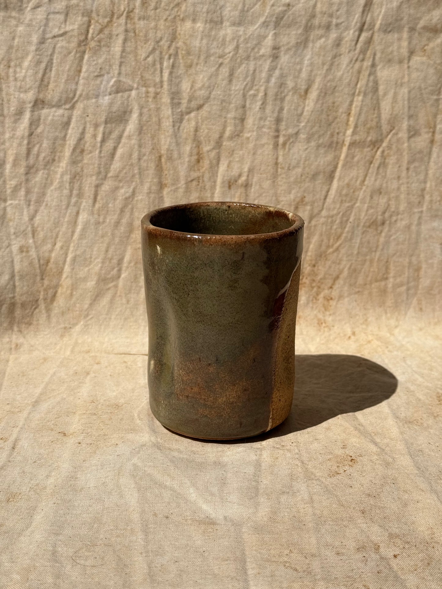 Khaki Long Cup